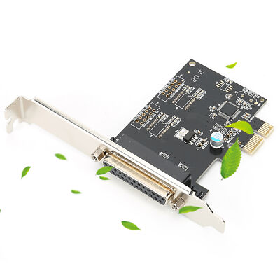 PCI-E To LPT Printer Card Adapter Supports OS ERT