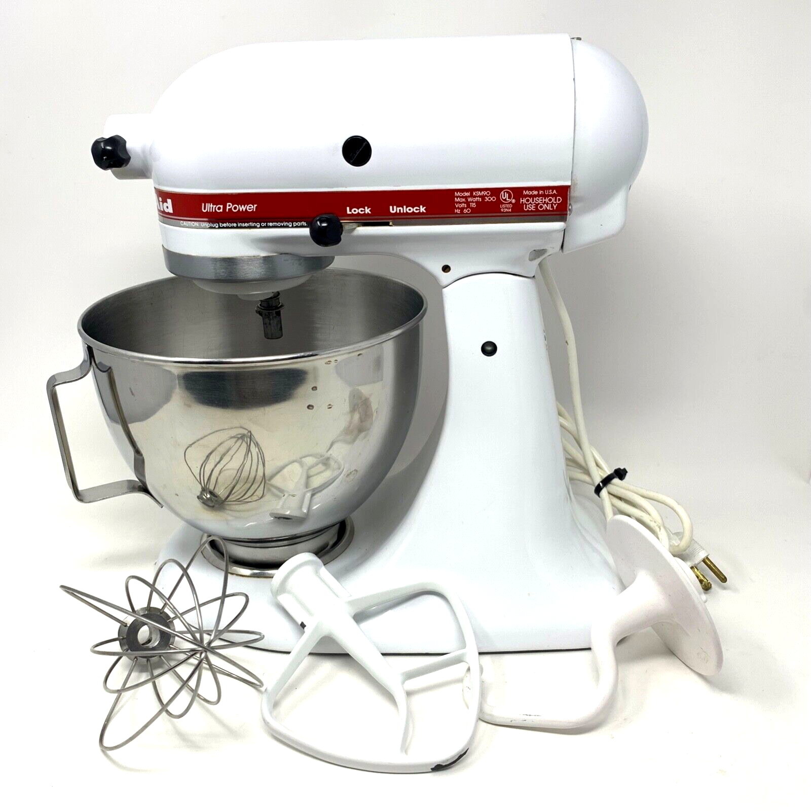 KitchenAid Stand Mixer KSM90 300W Ultra Power w/Attachments KitchenAid Stand Mixer KSM90 300W Ultra Power w/Attachments