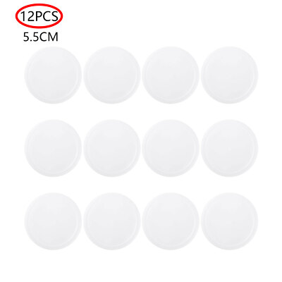 12pcs Reusable Plastic Tight Seal Can Tin Covers Cap Lids for Canned Goods Saver