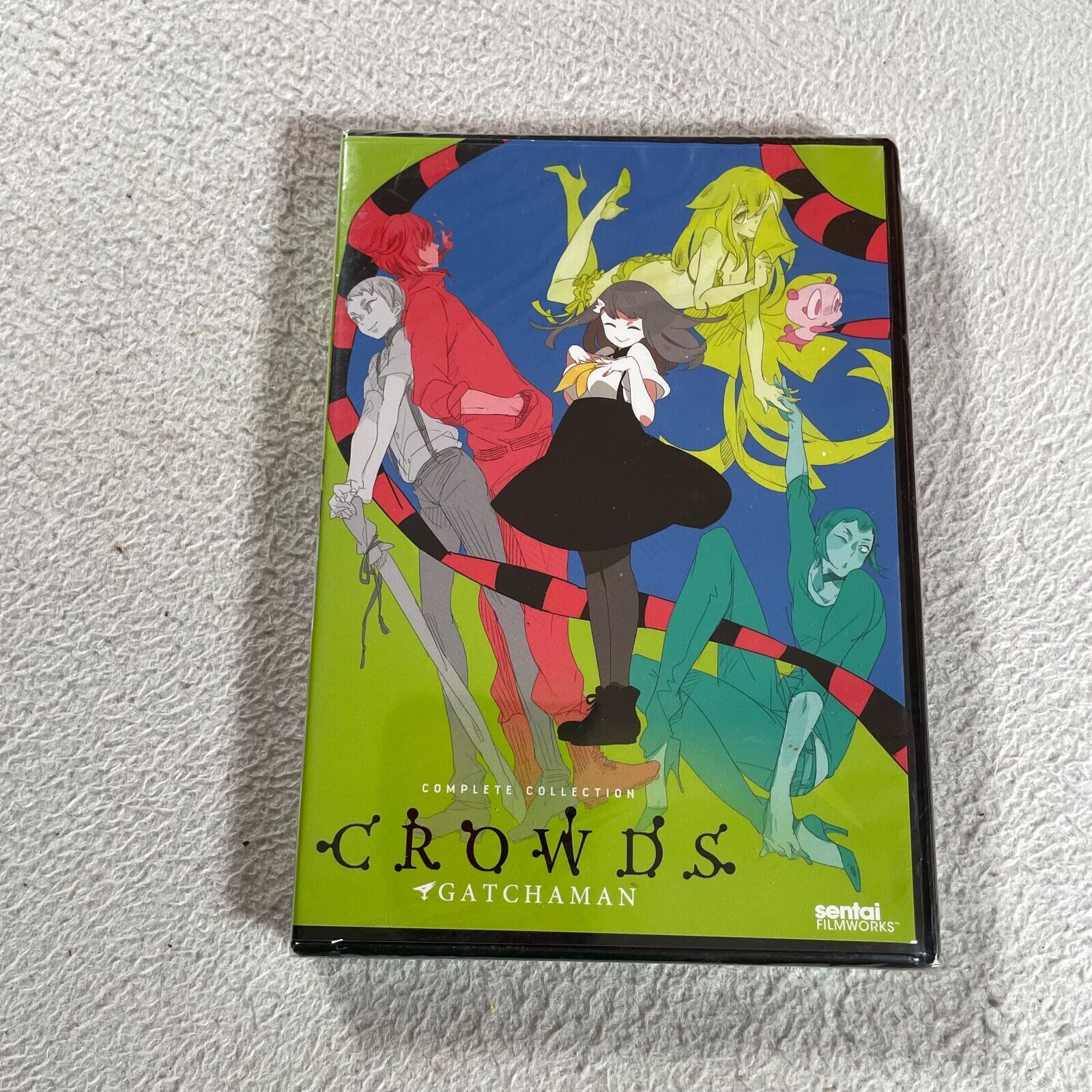 Gatchaman Crowds Anime Complete Collection DVD New Sealed Rare Animated Series Gatchaman Crowds Anime Complete Collection DVD New Sealed Rare Animated Series
