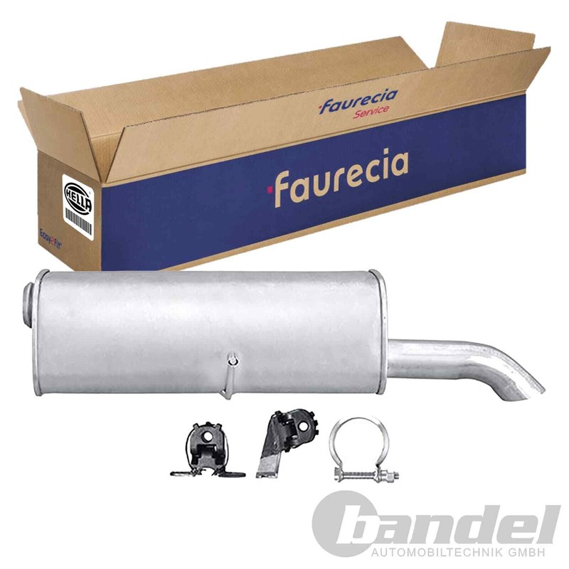 Silencieux Easy2fit Avec Accessoires Compatible Avec CitroÃN C4 Peugeot 307