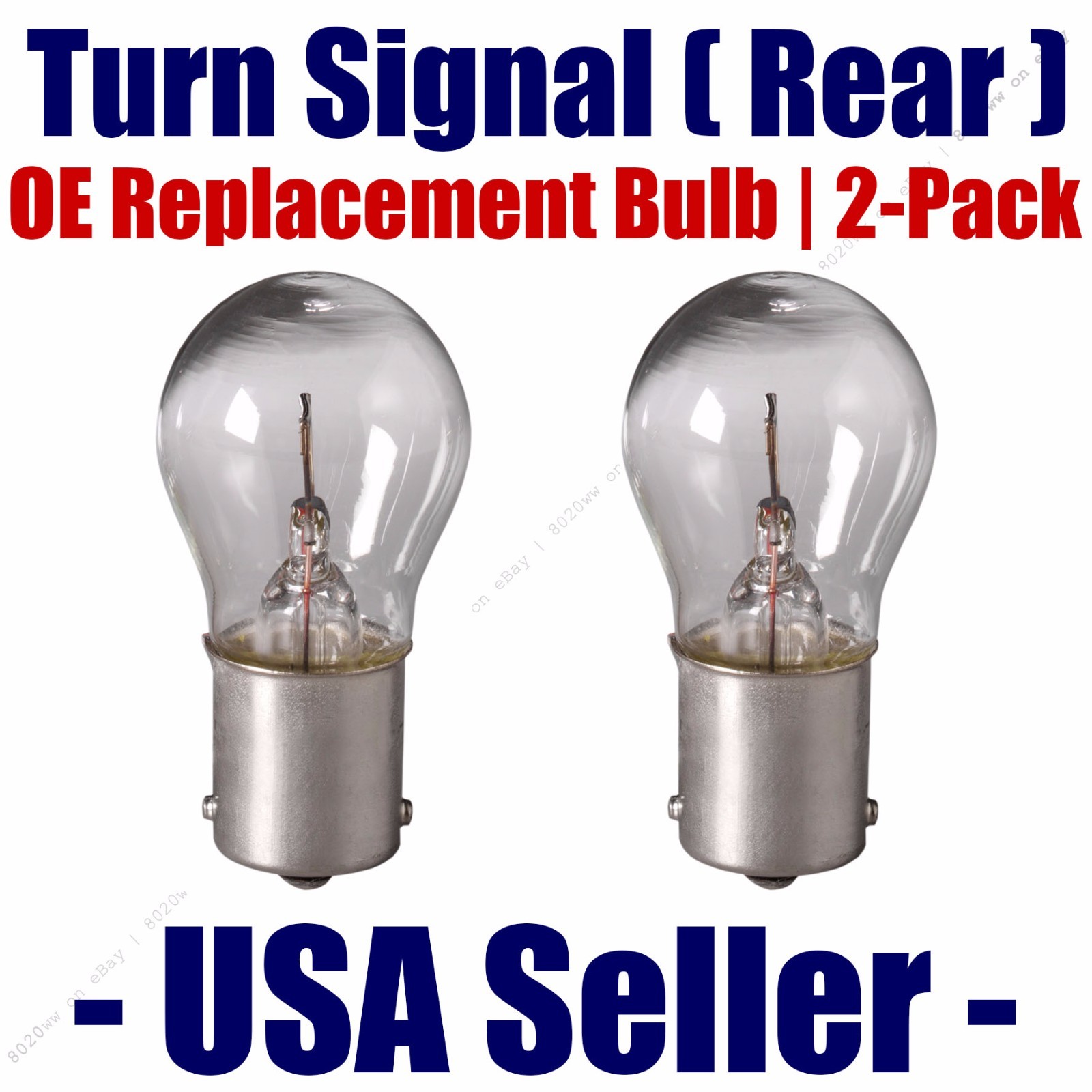 Rear Turn Signal Light Bulb 2pk - Fits Listed MG Vehicles