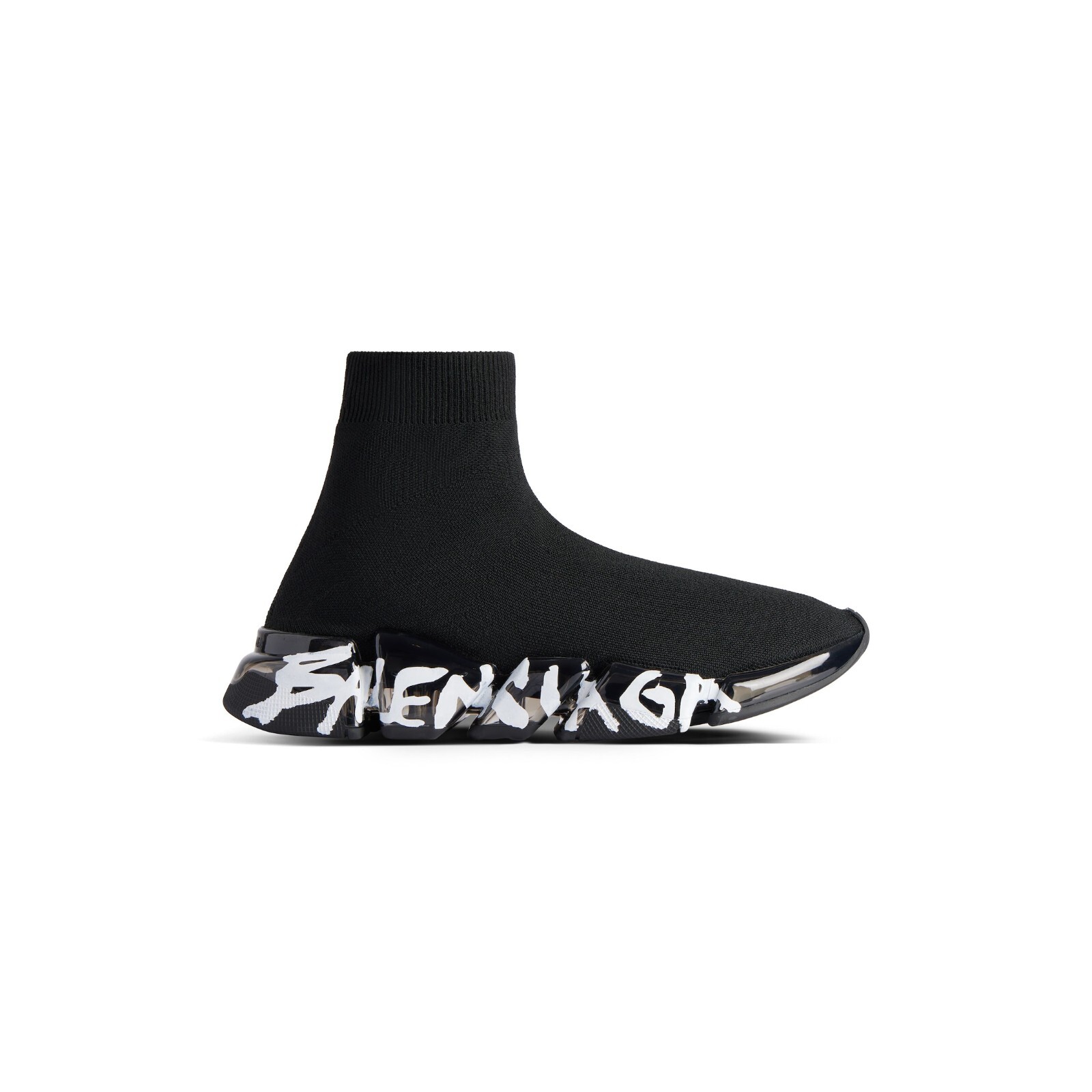 BALENCIAGA Speed 2.0 $1150 Women's Black Full Clear Sole
