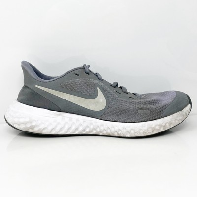 

Nike Boys Revolution 5 BQ5671-004 Серые кроссовки для бега, размер 7 лет, Серый, Revolution 5
