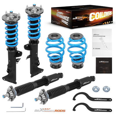 Maxpeedingrods T6 24 Ways Adj. Damper Shock Coilovers Kit for BMW 3 Series E36