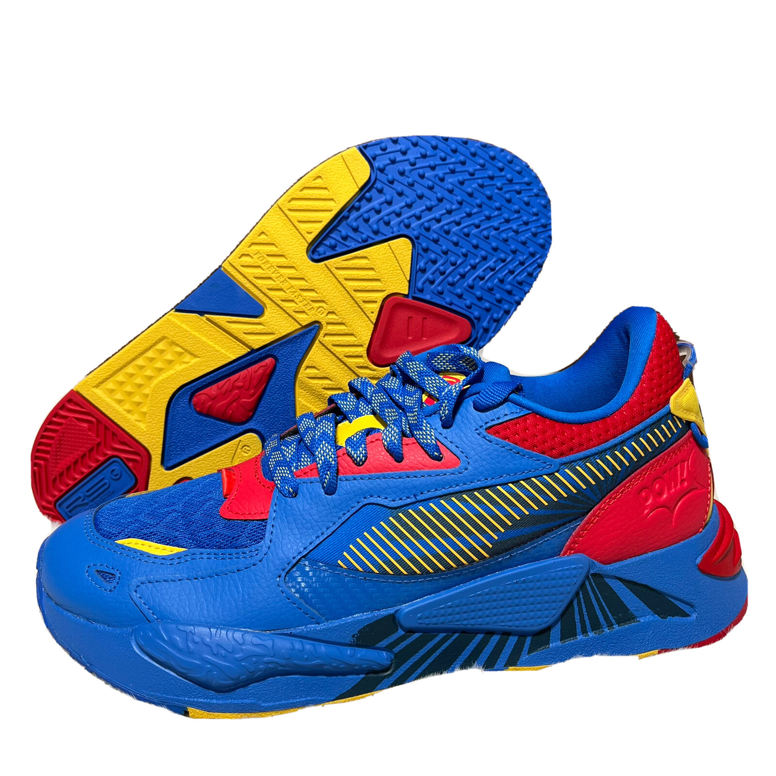 PUMA x DC Comics JUSTICE LEAGUE Superman RS-Z Sneakers JR US 6.5 Shoes EUR  38.5 | eBay