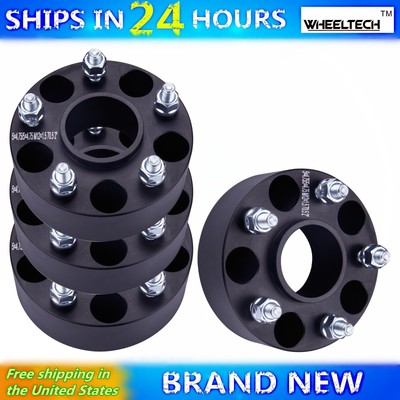 4 Pcs 5x475 Black fit 19822002 Chevy Camaro Hub Centirc 2 inch Wheel Spacers