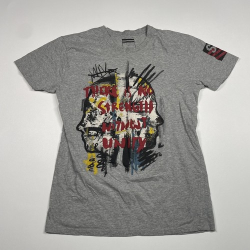 Sean John Shirt Men's Large Gray Short Sleeve Tee Y2K No Sean John Shirt Men's Large Gray Short Sleeve Tee Y2K No