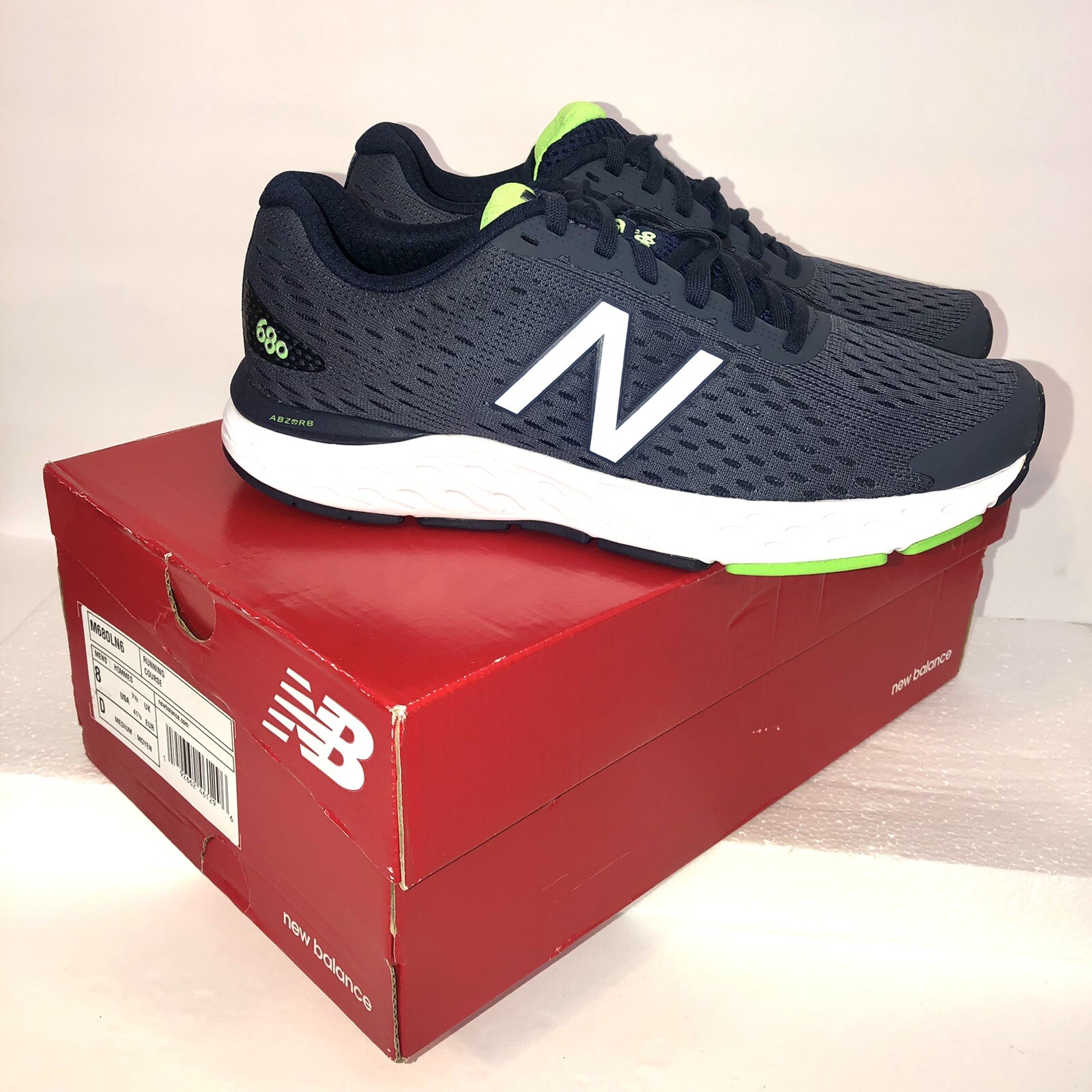 Mens New Balance 680v6 Running Sneaker 