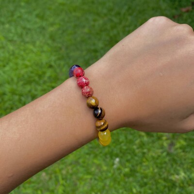 7 Chakra Healing Bracelet - Handcrafted Crystal Jewelry for Spiritual Balance