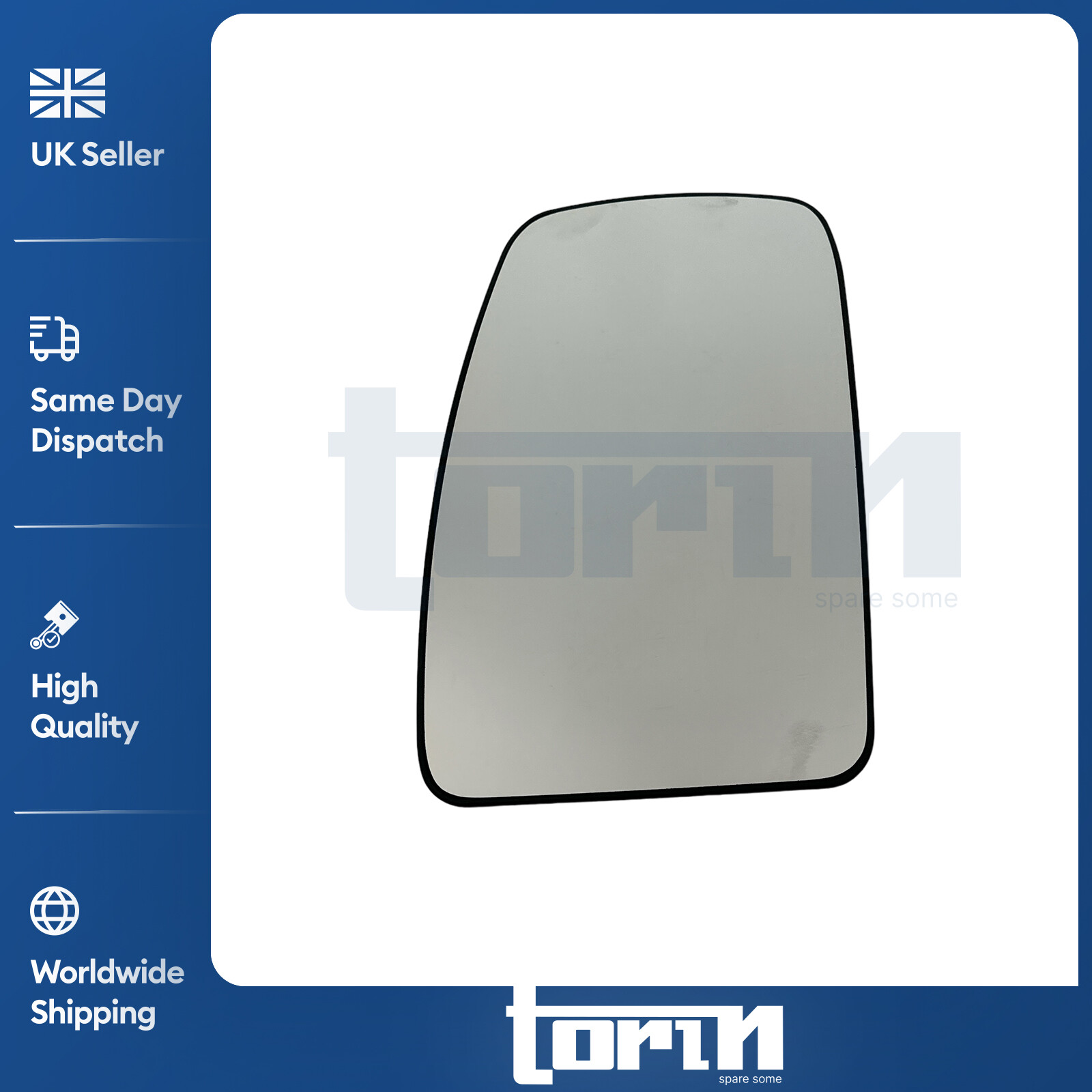 Door Wing Mirror Left Side Heated Glass For Renault Master Nissan NV400 2010-On