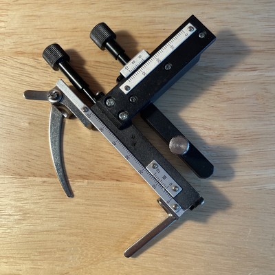 Mechanical X-Y Moveable Stage for Microscope, Microscope Caliper Moveable New