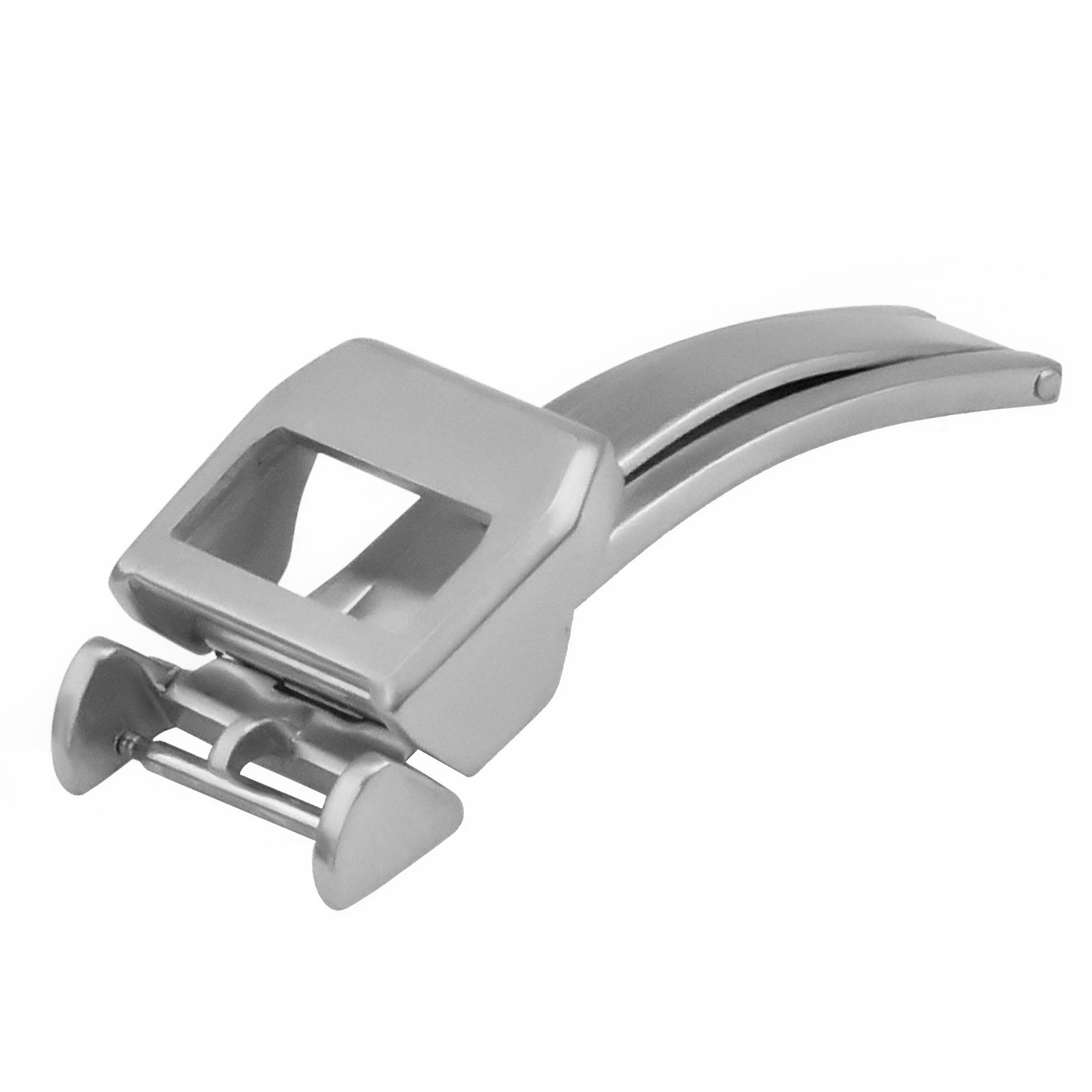 18MM DEPLOYMENT BUCKLE CLASP LEATHER BAND STRAP FOR IWC PILOT AQUATIMER