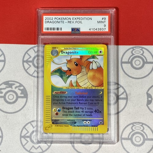 PSA 7 Dark Dragonite Holo #149 1997 Pokemon Japanese Rocket