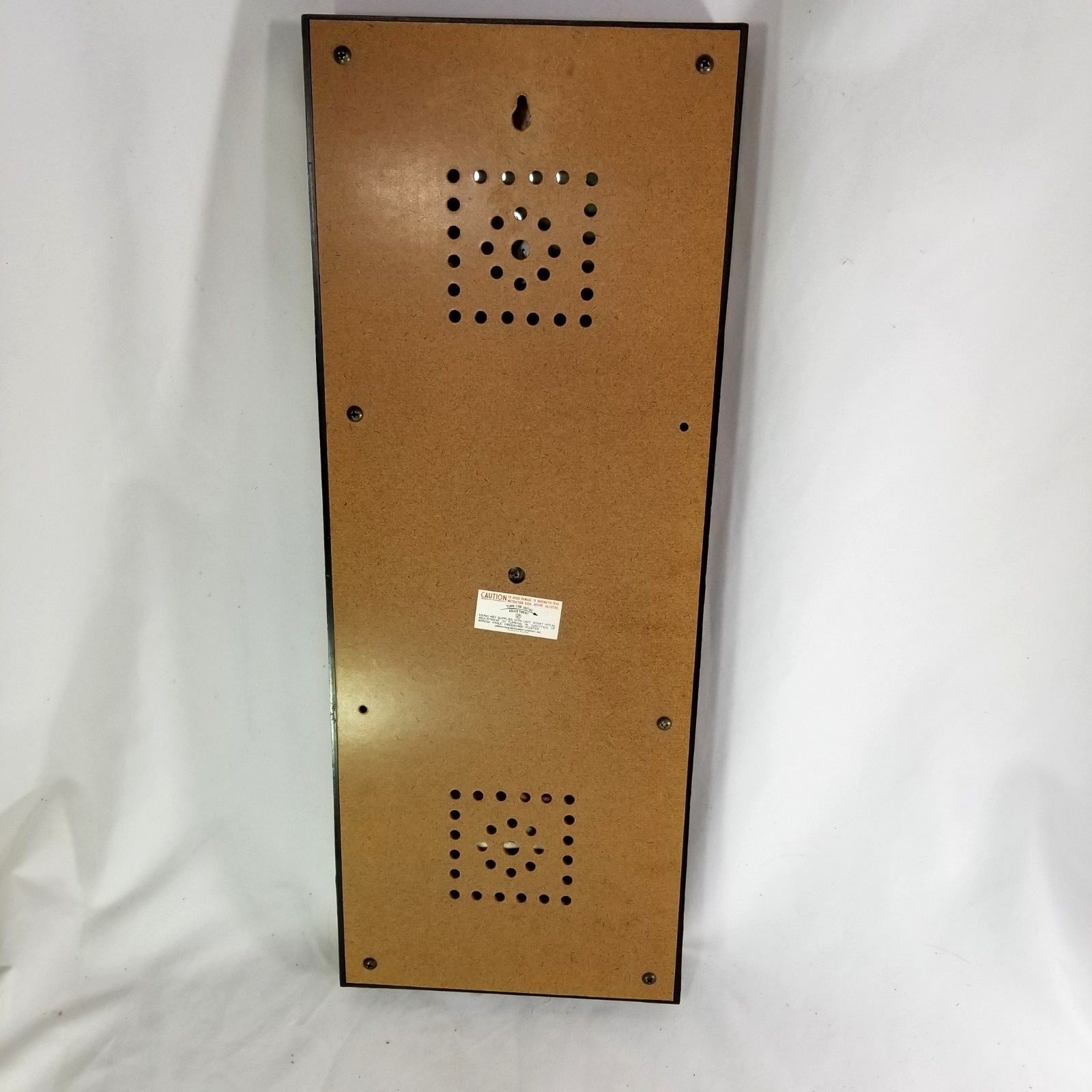 Vintage Springfield Hygrometer Thermometer Barometer Weather Station Black