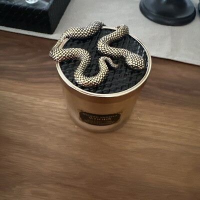 ALL NEW Wicked Vanilla Woods SNAKE LID 3-Wick Candle Bath & Body Works