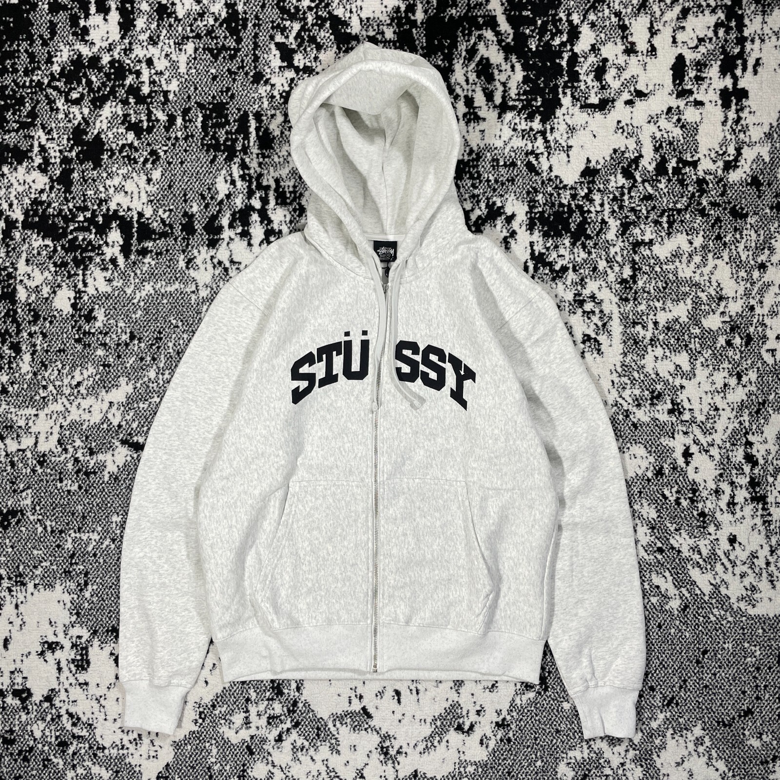 最終値下げ‼️Stüssy BASIC HOODIE グレー Stussy Basic HD Hoodie - grey (ash heather)