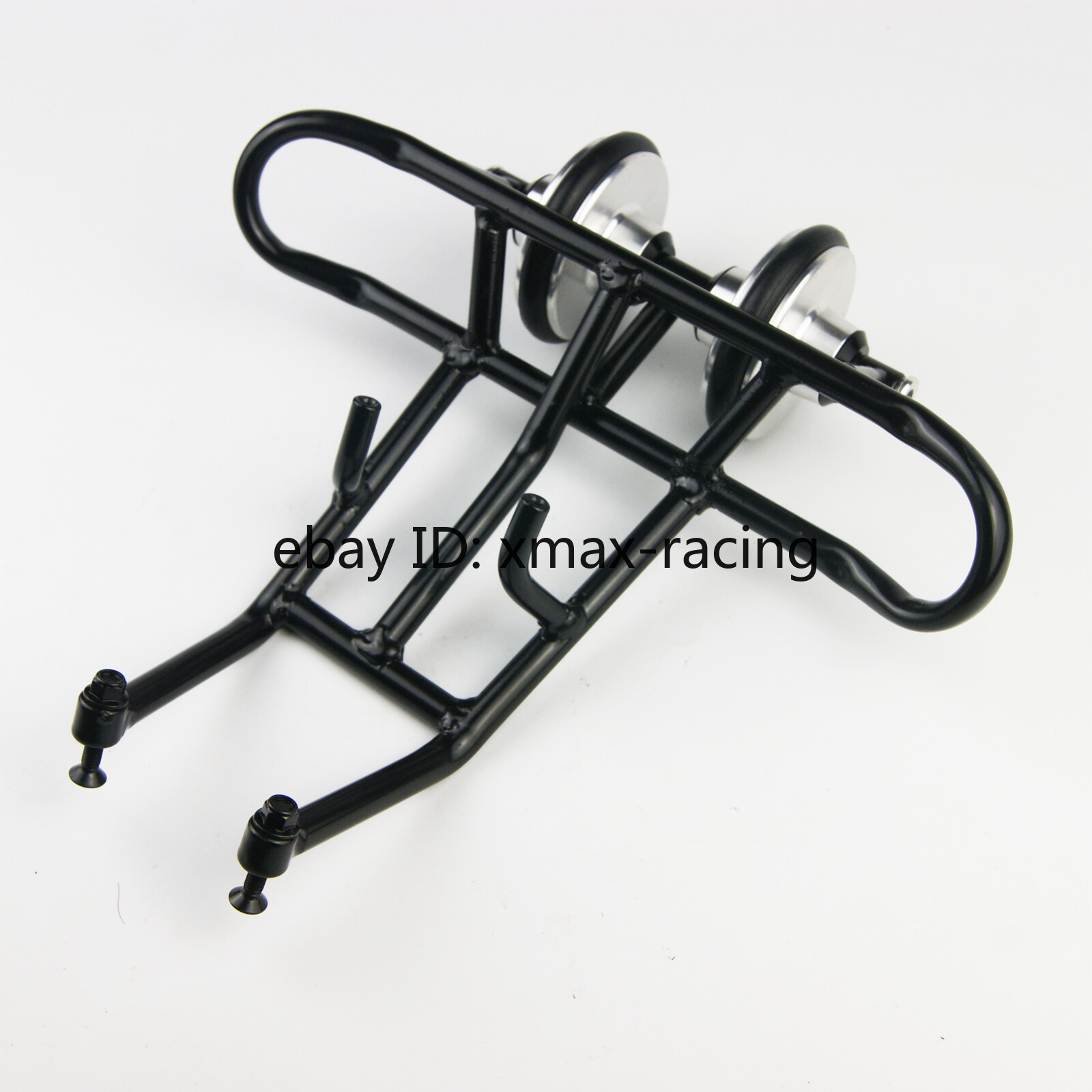 ️ New Rear dual wheel bar wheelie bar bumper for HPI ROVAN KM baja 5b