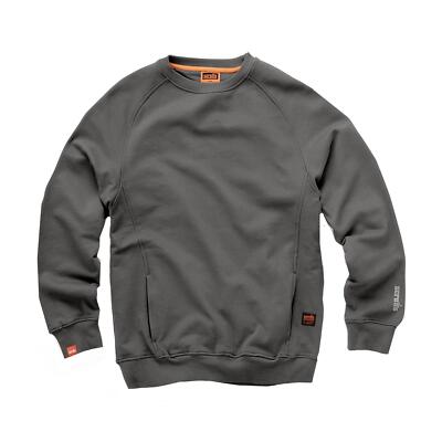Scruffs Eco Worker Shirt Mens Work Sweatshirt Graphite L