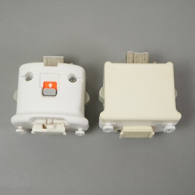Lot of 2 Nintendo Wii Motion Plus Remote Adapter Attachment OEM RVL-026 Tested