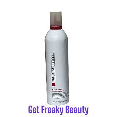 16.9 oz. Paul Mitchell Flexible Style Sculpting / Conditioning Foam. 500ml. NEW.