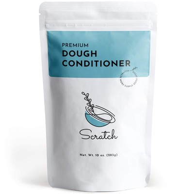 Scratch Premium Dough Conditioner - 10 oz All Grain Bread Improver For Making...