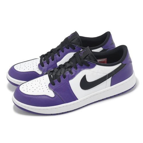 Nike Air Jordan 1 Low Golf AJ1 Court Golf Мужская обувь для гольфа, кроссовки DD9315-105