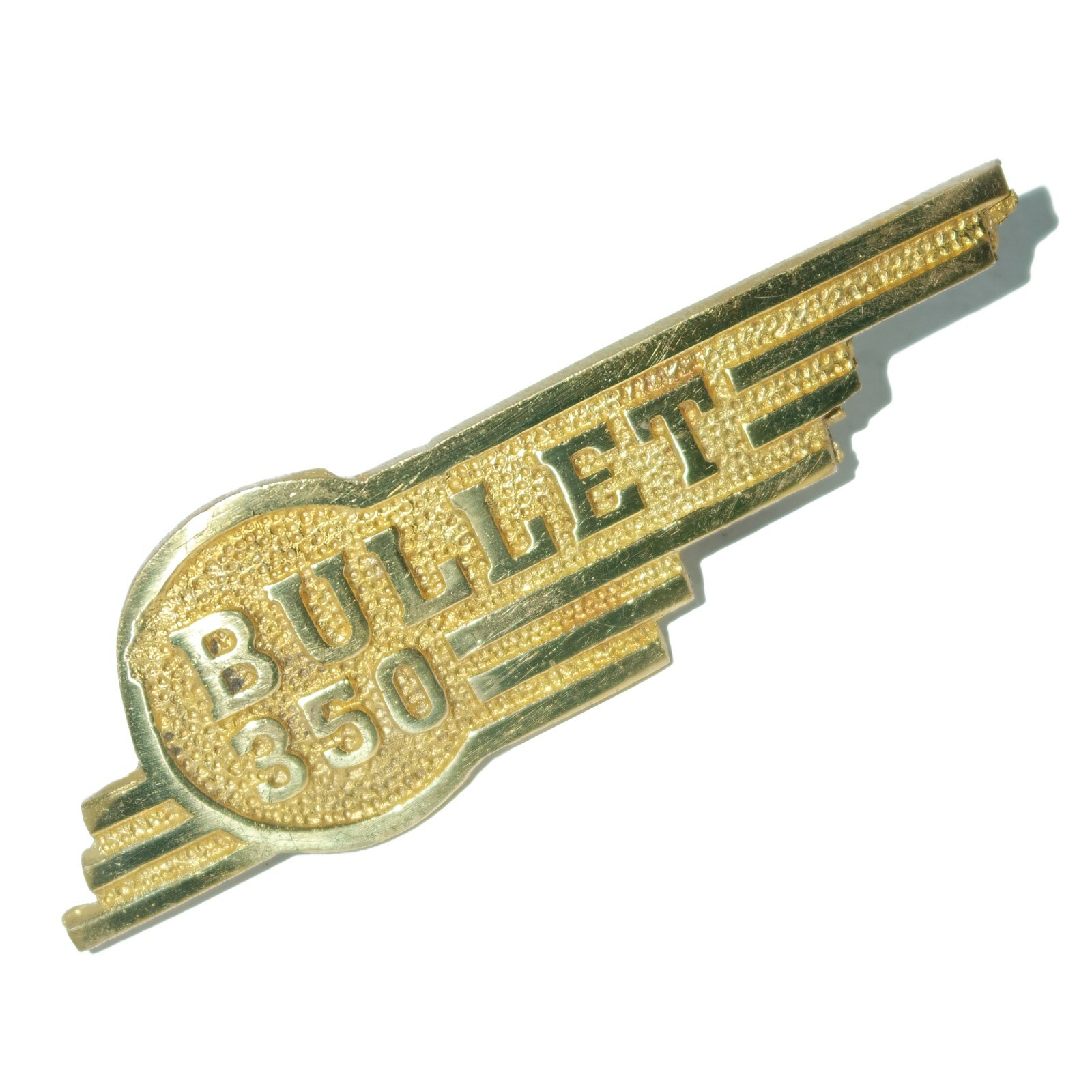 Fits Royal Enfield  350cc Bullet 350 Tool Box Badge Emblem Brass 