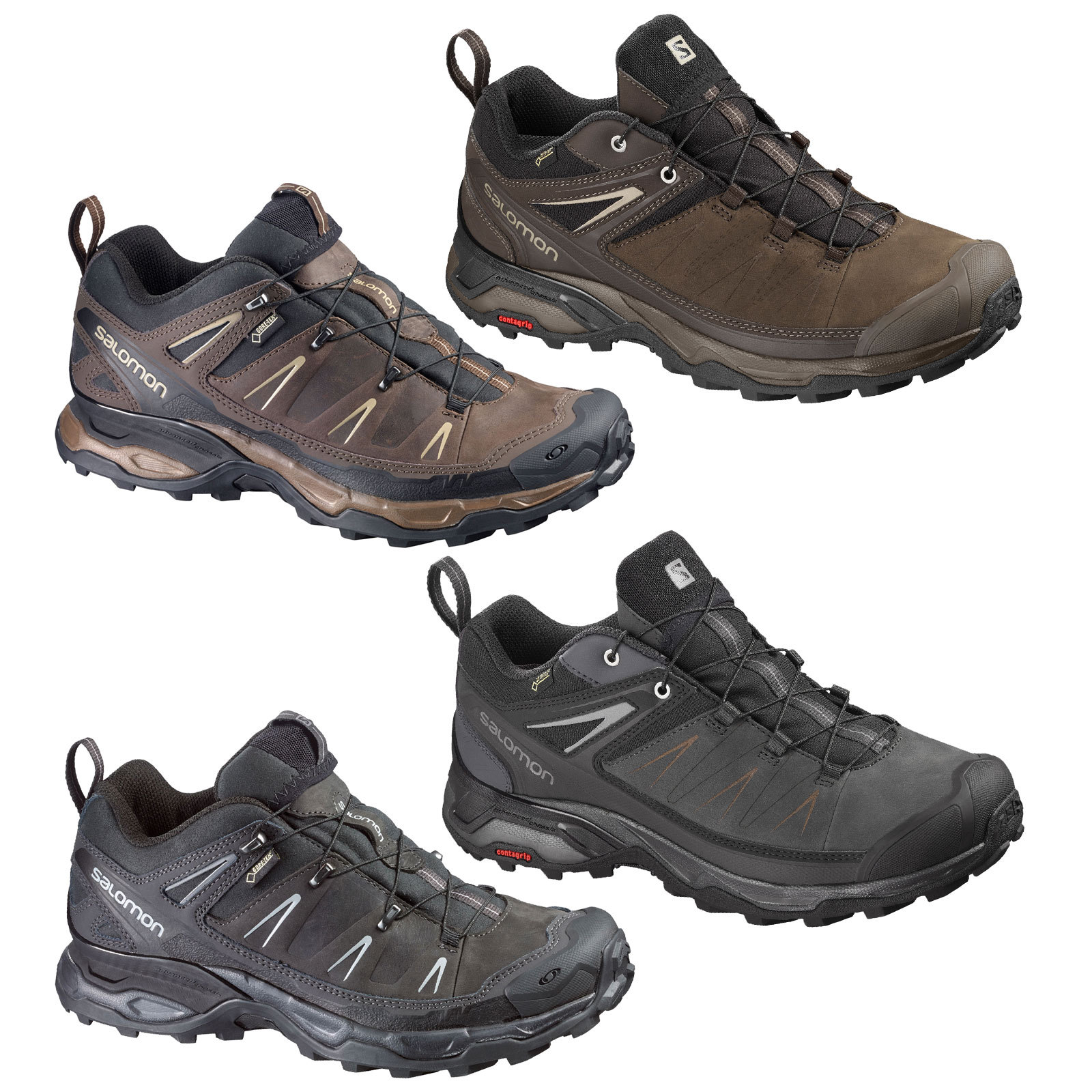 salomon leather shoes