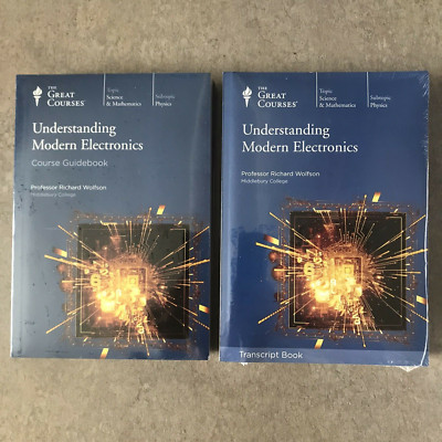 The Great Courses Understanding Modern Electronics DVD's + Guidebook + Tr - NEW