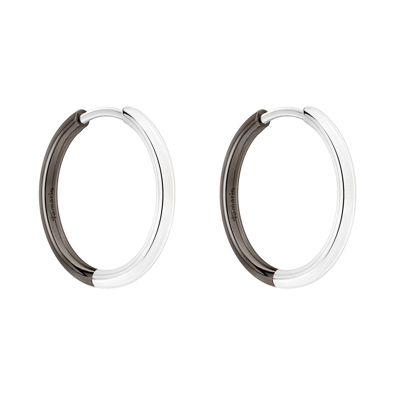 Tamaris Damen Creole 2 cm, Edelstahl/IP Gun poliert TJ-0316-E-20 NEU