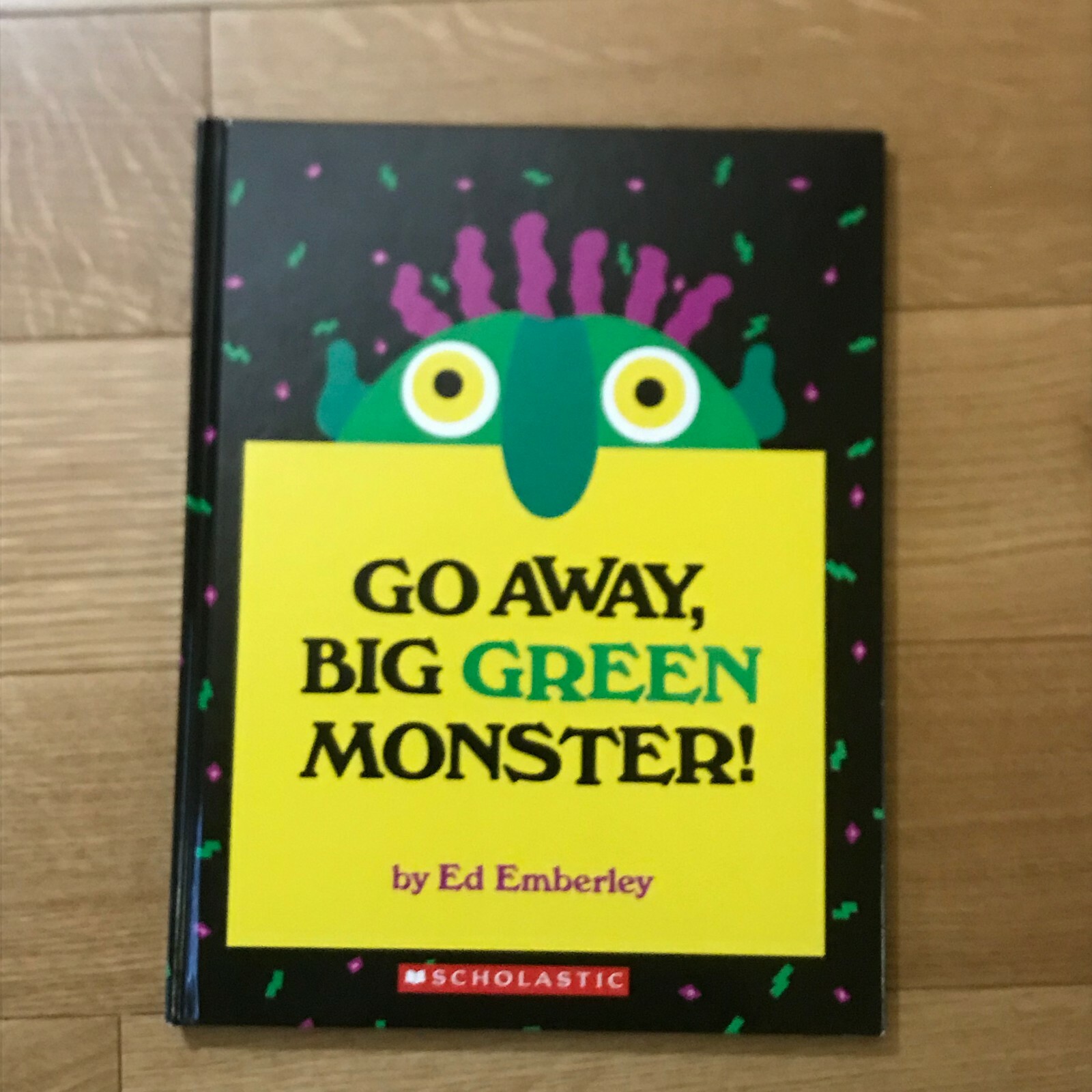 go-away-big-green-monster-by-ed-emberley-scholastic-1997-1st-printing-ebay