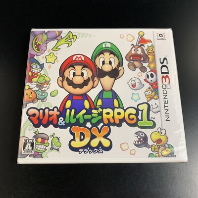 Unopened 3DS Mario & Luigi RPG1 DX Nintendo Nintendo Sealed Action RPG JP