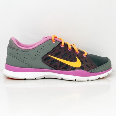 

Nike Womens Flex Trainer 580374-008 Серые кроссовки для бега Размер 8, Серый, Flex Trainer