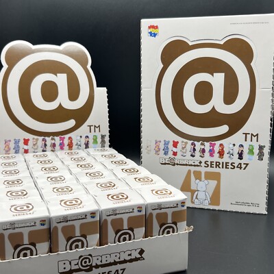 Series 47 Medicom Bearbrick Be@rbrick SINGLE Mystery Blind Box Figure