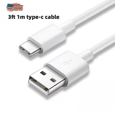 1PCS 3FT Type-C USB Charger Charge Cable 2A for iPhone 14 15 for Samsung HUAWEI