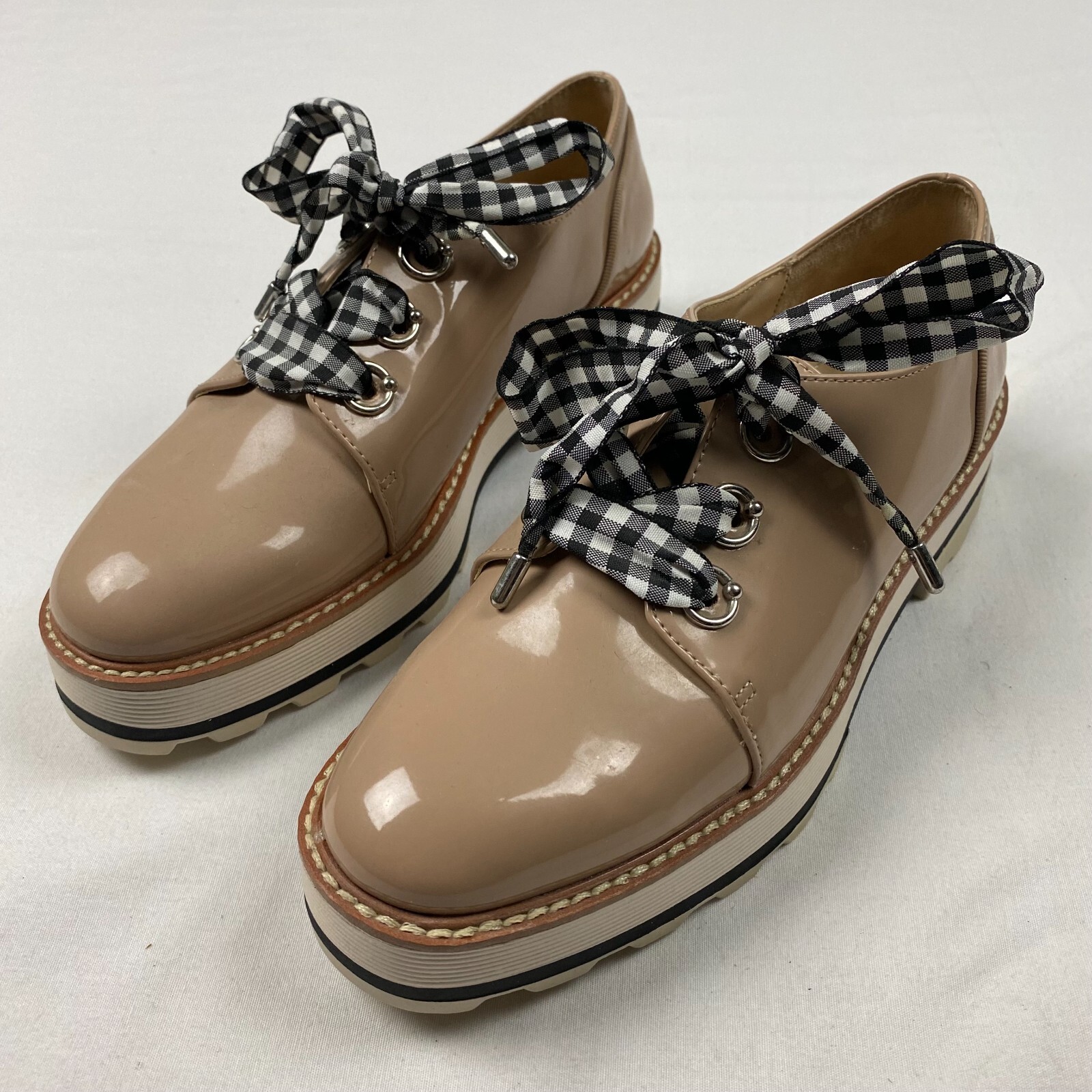靴 Zara shoes Zara Shoes Womens 38 Spider Web Casual Oxford Comfort White