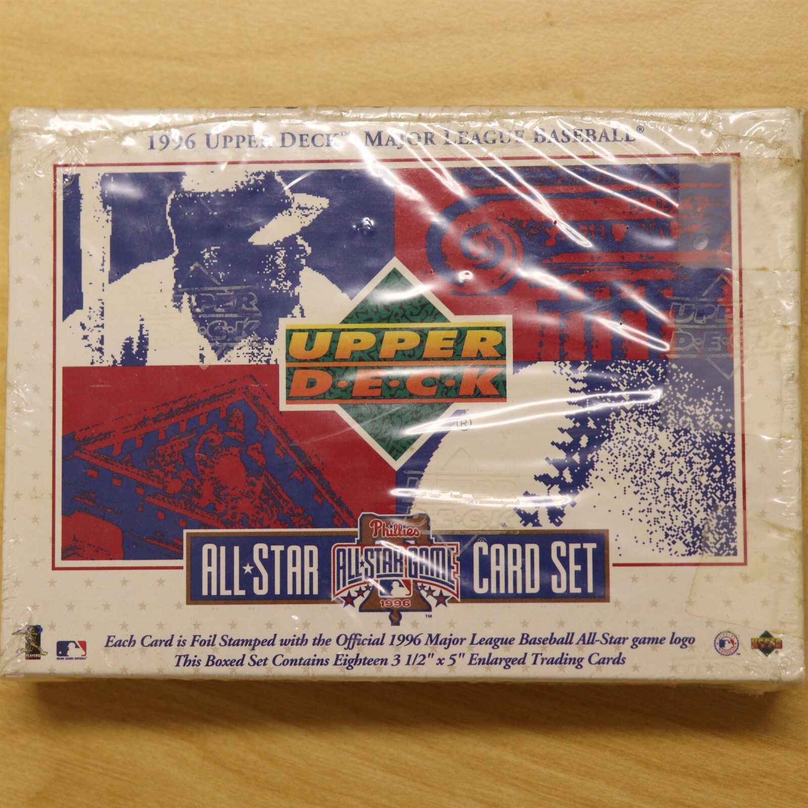 1996 Upper Deck All-Star Baseball Complete set (18 enlarged cards 