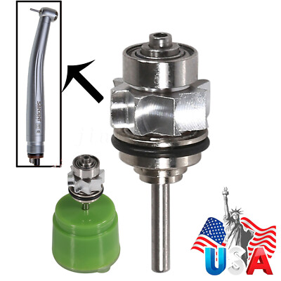 USPS! SANDENT Dental High Speed Handpiece Push Button Standard Head 4H-M4 1-10*