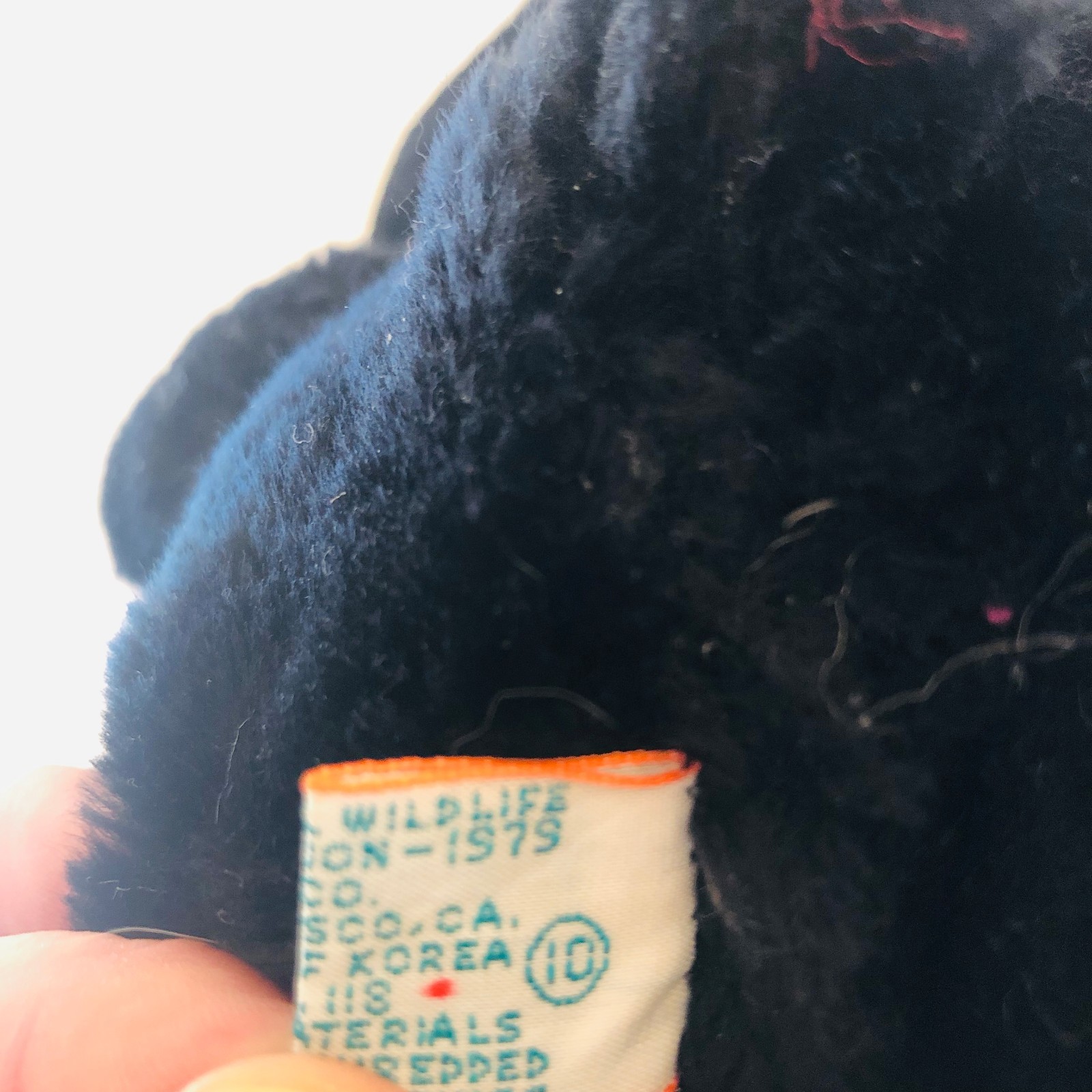 Vintage 1979 Plush Stuffed Bear by Dakin Standing National Wildlife Federation