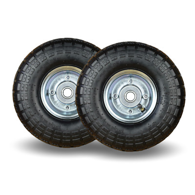 2 x Frosal Rad Sackkarre Sackkarrenrad Bollerwagen Luftrad 4.10/3.50 - 2 Reifen