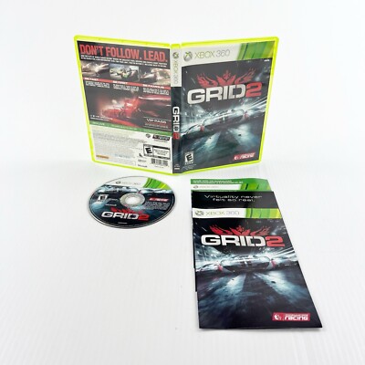 GRID 2 Video Game for Microsoft Xbox 360 Complete