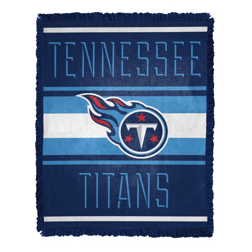 Тканое жаккардовое одеяло Northwest NFL Tennessee Titans Nose Tackle