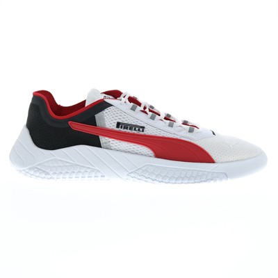 

Puma Replicat-X Pirelli 33985508 Мужские белые парусиновые кроссовки Lifestyle Обувь, Белый, Puma Replicat-X Pirelli