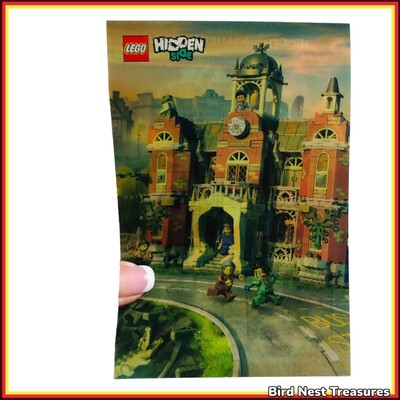 2019 LEGO The Hidden Side LENTICULAR Augmented Reality CARD