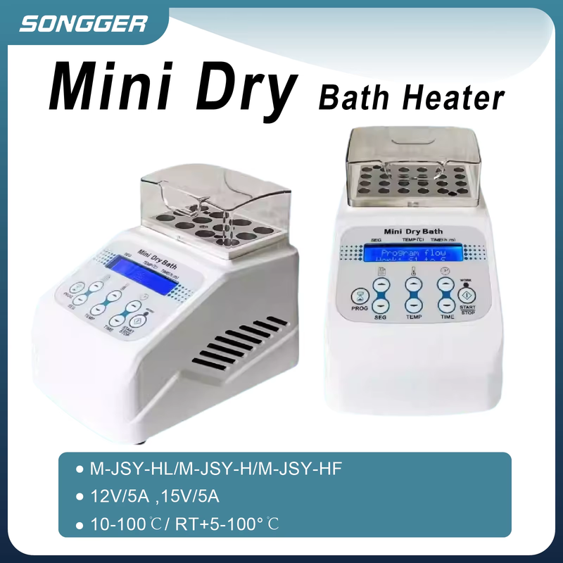 Mini Dry Bath Heater Milk Test Lab Incubator Constant Temperature Block Heating
