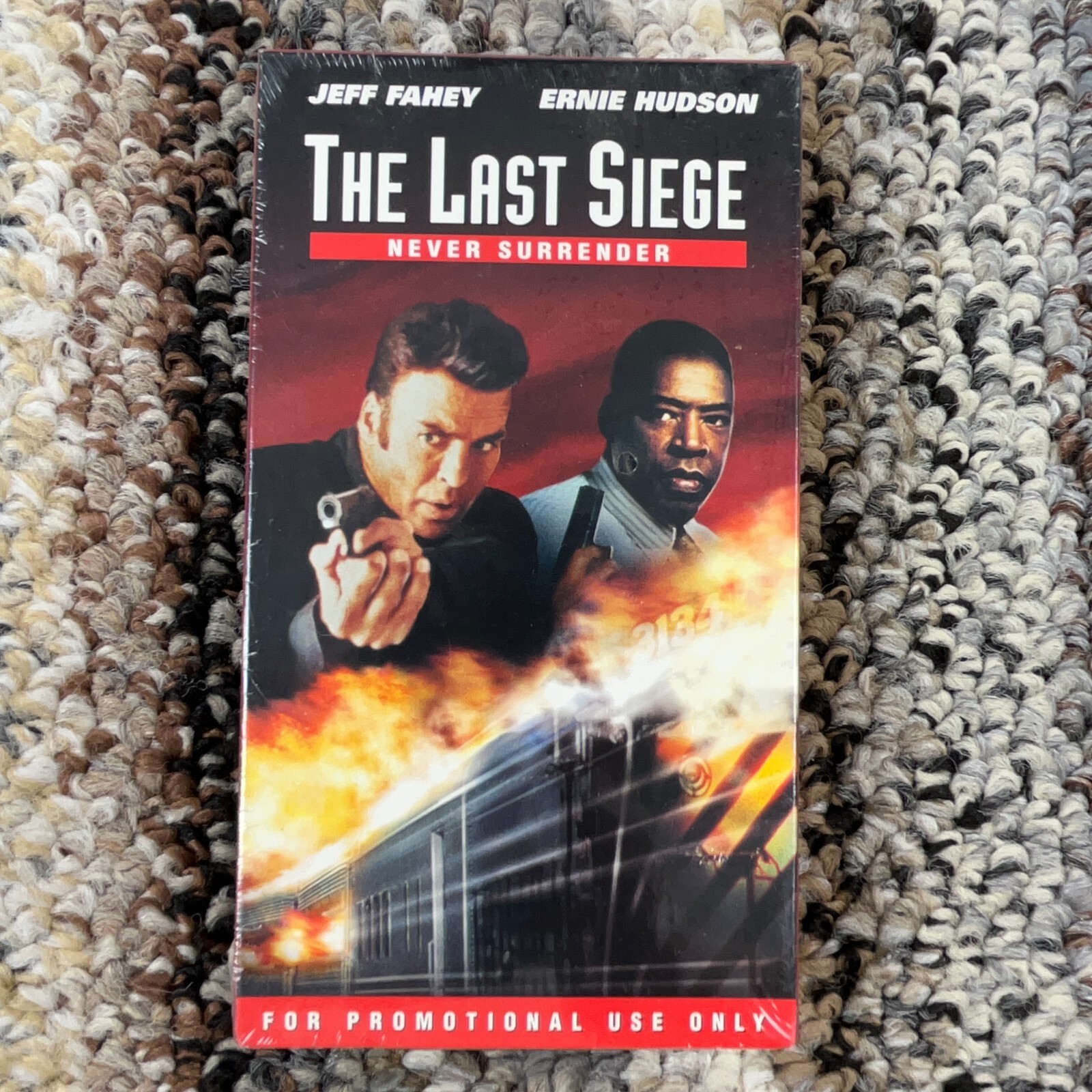 The Last Siege Never Surrender VHS VCR Tape Ernie Hudson