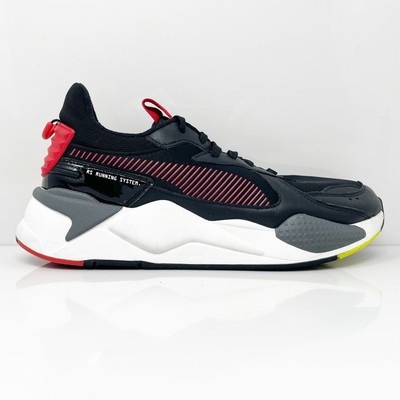 

Puma Mens RS X Patent 372292-01 Черные кроссовки для бега, размер 10, Черный, RS X Patent
