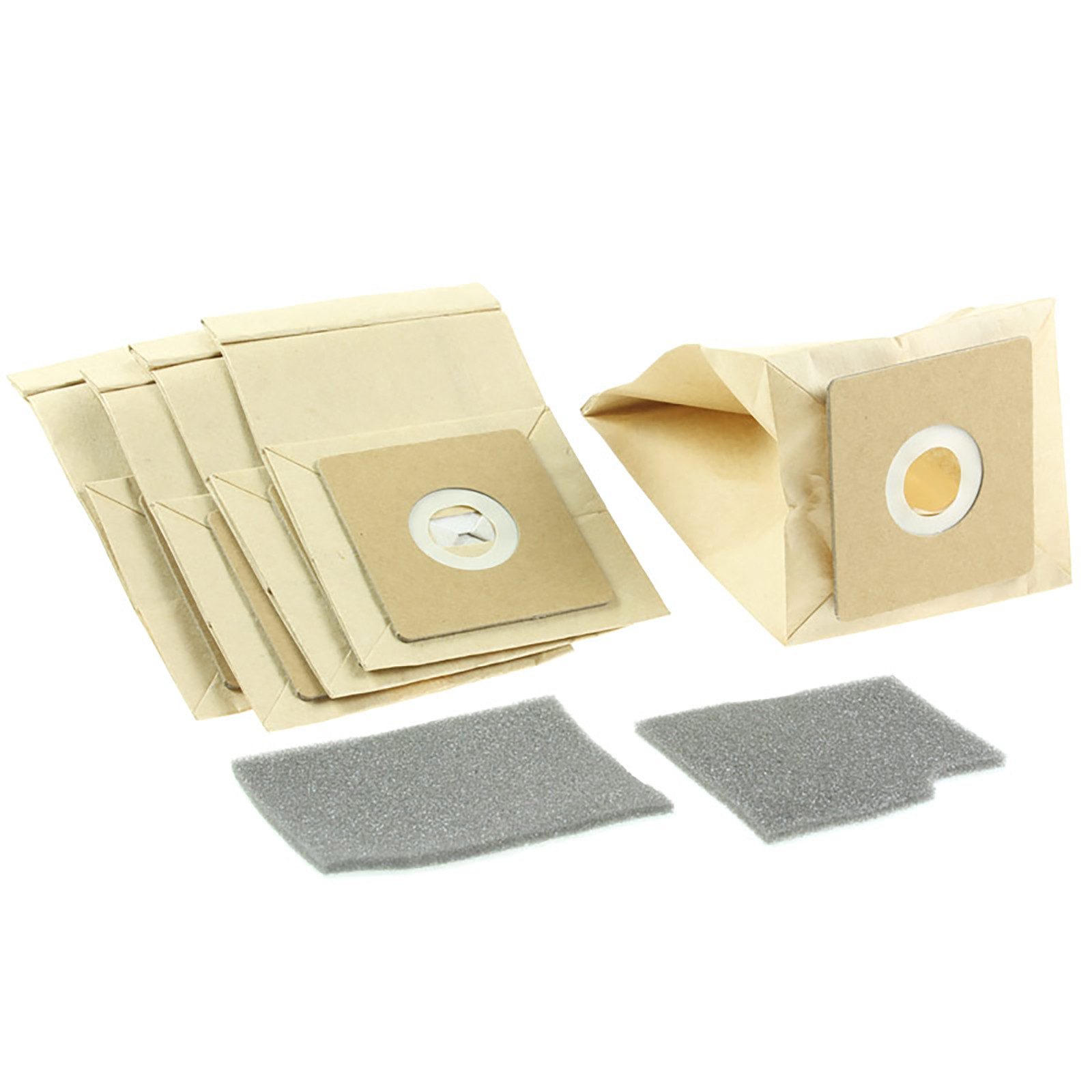 10 x Vacuum Cleaner Hoover Dust Paper Bag + Filters For Tesco VC214D