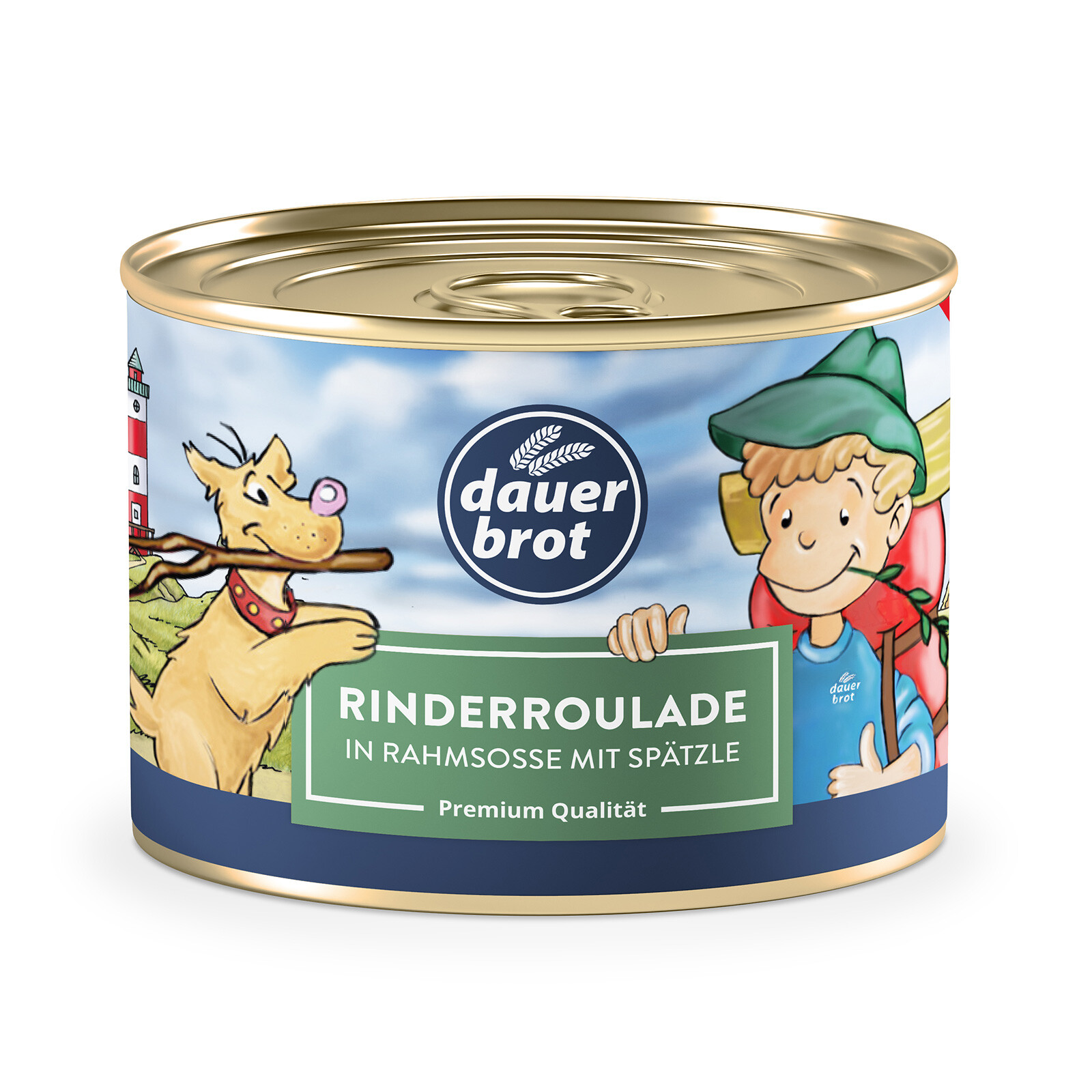 (15,38 EUR/kg) Rinderrouladen, Fertiggericht, Vorrat, Konserve | Notvorrat